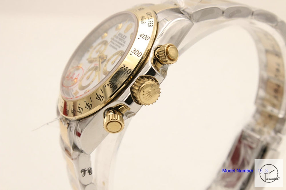 Rolex Cosmograph Daytona White Diamond Dial Stainless steel and 18K Yellow Gold Oyster Bracelet Automatic Men's Watch 116523WSO AAYZ25428579440