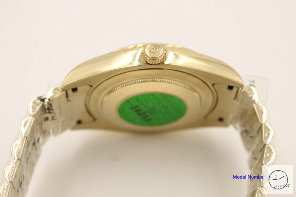 ROLEX Day Date 40mm 18K Gold Case Gold Dial Diamond Bezel Automatic Limited Stainless Steel AYZ2448902036860