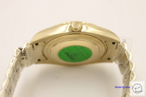 ROLEX Day Date 40mm 18K Gold Case Gold Dial Diamond Bezel Automatic Limited Stainless Steel AYZ2448902036860