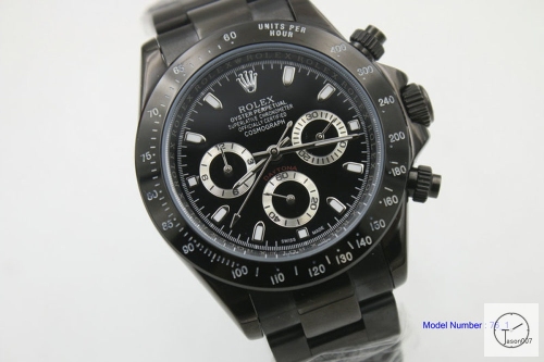 Rolex Daytona DLC PVD Custom Stainless Steel 116520 Black Dial Custom AAYZ25338579450