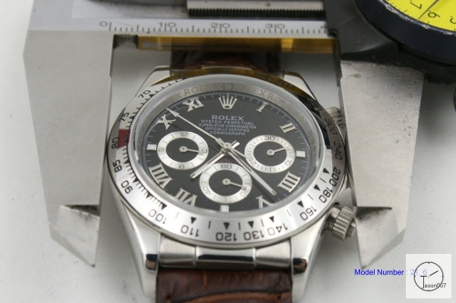 ROLEX Cosmograph Daytona Black Roman Number Dial Stainless Steel Oyster Bracelet Automatic Men's Watch 116519 AAYZ28569420