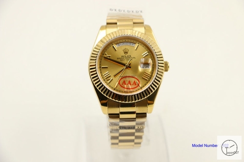 ROLEX Day Date 40mm 18K Gold Case Gold Dial Automatic Limited Stainless Steel AYZ2456902036860