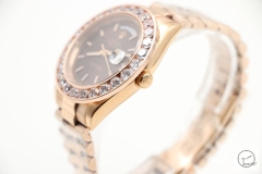 ROLEX Day-Date White Dial 18K Everose Gold President Everose Dial Automatic Men's Watch AYZ35009902036840