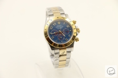 Rolex Cosmograph Daytona Two Tone Blue Diamond Dial Stainless steel and 18K Yellow Gold Oyster Bracelet Automatic Men's Watch 116523 AAYZ25488579440