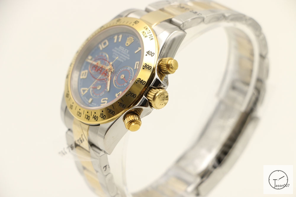 Rolex Cosmograph Daytona Two Tone Blue Diamond Dial Stainless steel and 18K Yellow Gold Oyster Bracelet Automatic Men's Watch 116523 AAYZ25488579440