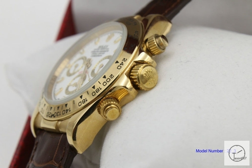 Rolex Cosmograph Daytona 18k Gold Silver Dial Stainless steel and 18K Yellow Gold Oyster Bracelet Automatic Brown Leather Strap Men's Watch 116508 AAYZ2567805579440