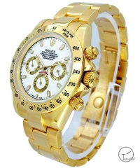 Rolex Cosmograph Daytona 18k Gold White Dial Stainless steel and 18K Yellow Gold Oyster Bracelet Automatic Men's Watch 116528 AAYZ2558801579440