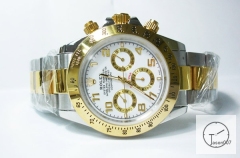 Rolex Cosmograph Daytona Two Tone Silver Dial Stainless steel and 18K Yellow Gold Oyster Bracelet Automatic Men's Watch 116523 AAYZ2556816579440