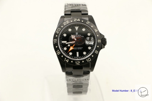 Rolex Explorer II Black Stainless Steel Automatic Men's Watch Stainless Steel AAYZ25891679480