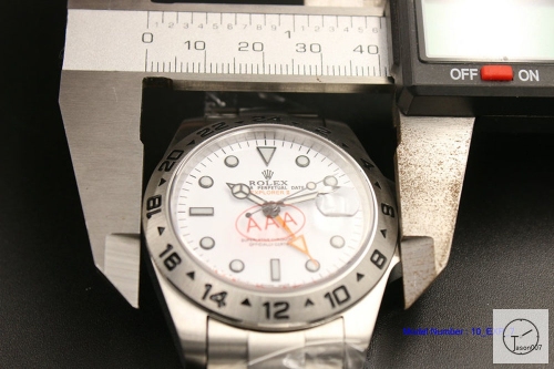 New Rolex Explorer II Stainless Steel Mens Watch 216570 W Stainless Steel AAYZ259081679450