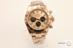 Rolex Cosmograph Daytona Everose Gold on Bracelet Rose Gold w/ Rose Dial 116505 AAYZ257981679460
