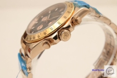 Rolex Cosmograph Daytona Everose Gold on Bracelet Rose Gold Black Dial 116505 AAYZ25801679460