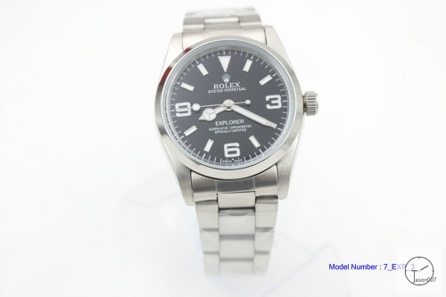 ROLEX EXPLORER 14270 BLACK DIAL 36MM Automatic Movement Stainless Steel AAYZ15831679430