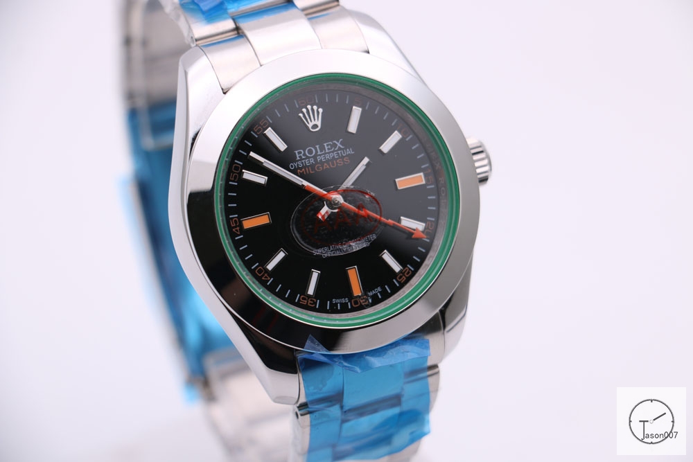 Rolex Milgauss Black Dial 116400GV Watch Automatic Movement Green Crystal Watch MintAAYZ163981679480