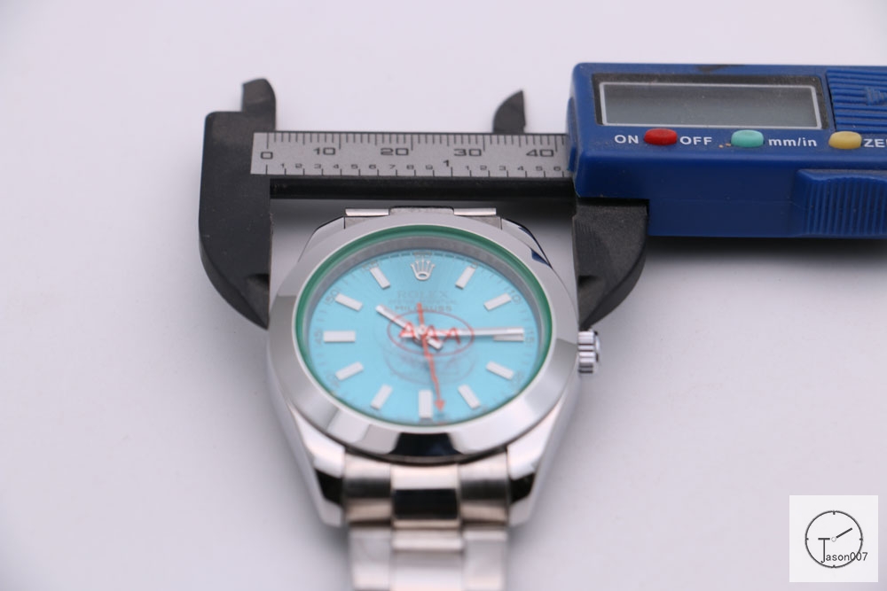 Rolex Milgauss Z Blue Dial 116400GV Watch Automatic Movement Green Crystal Watch MintAAYZ163081679480