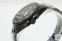 Rolex GMT-Master II Pvd Black Ceramic Bezel Luxury Men's Watch Oyster Strap 116760 AAYZ260381679470