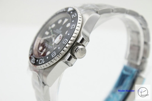 Rolex GMT-Master II Ceramic Bezel Black Dial Oyster steel Men's Watch 116710LN AAYZ25841679450