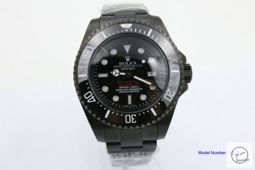 ROLEX Sea Dweller Deepsea 44 Deep Black Dial PVD Stainless Steel Men's Watch 116660 Automatic Movement AAYZ365381679400