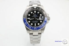 Rolex GMT-Master II Black Blue Ceramic Bezel Batman Men's Watch 116710BLNR AAYZ25851679450