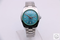 Rolex Milgauss Z Blue Dial 116400GV Watch Automatic Movement Green Crystal Watch MintAAYZ163081679480