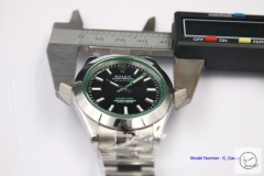 Rolex Milgauss 116400GV Green Inner Dial Watch Automatic Movement Green Crystal Watch MintAAYZ162681679430