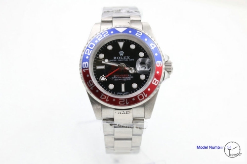 Rolex GMT-Master II Red Blue Pepsi Men's Watch 116719 AAYZ25861679450