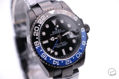 Rolex GMT-Master II Pvd Blue and Black Batman Bezel Blue Dial Luxury Men's Watch Oyster Strap 116760 AAYZ26081679470