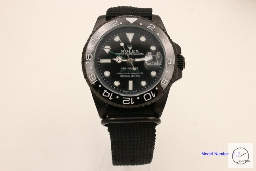 Rolex GMT-Master II Pvd Black Ceramic Bezel Luxury Men's Watch Oyster Strap 116760 AAYZ260281679470