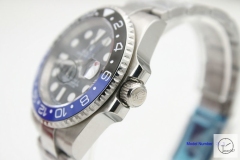 Rolex GMT-Master II Black Blue Ceramic Bezel Batman Men's Watch 116710BLNR AAYZ25851679450