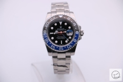 Rolex GMT-Master II Black Blue Ceramic Bezel Luxury Men's Watch Jubilee Strap 116760 AAYZ259881679470