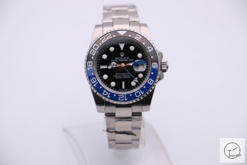 Rolex GMT-Master II Black Blue Ceramic Bezel Luxury Men's Watch Jubilee Strap 116760 AAYZ259881679470