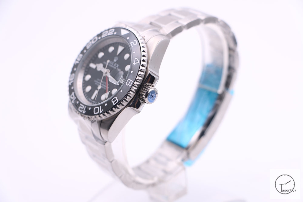 Rolex GMT-Master II Black Ceramic Bezel Black Dial Oyster steel Men's Watch 116710LN AAYZ259081679450