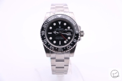 Rolex GMT-Master II Black Ceramic Bezel Black Dial Oyster steel Men's Watch 116710LN AAYZ259081679450