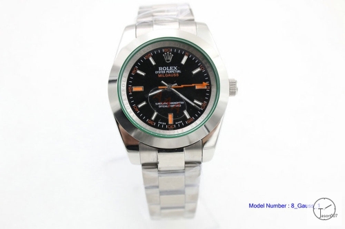 Rolex Milgauss 116400GV Black Dial Watch Automatic Movement Green Crystal Watch MintAAYZ162881679430