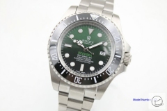 Rolex New Sea-Dweller Deepsea D Green Edition 116660 Super Matte By Bamford Automatic Movement AAYZ265681679480