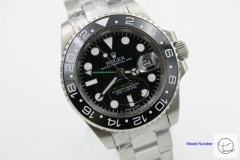 Rolex GMT-Master II Ceramic Bezel Black Dial Oyster steel Men's Watch 116710LN AAYZ25841679450
