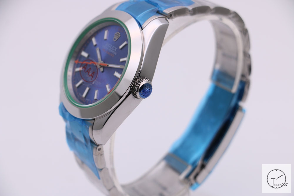 Rolex Milgauss Z Blue Dial 116400GV Watch Automatic Movement Green Crystal Watch MintAAYZ163481679480