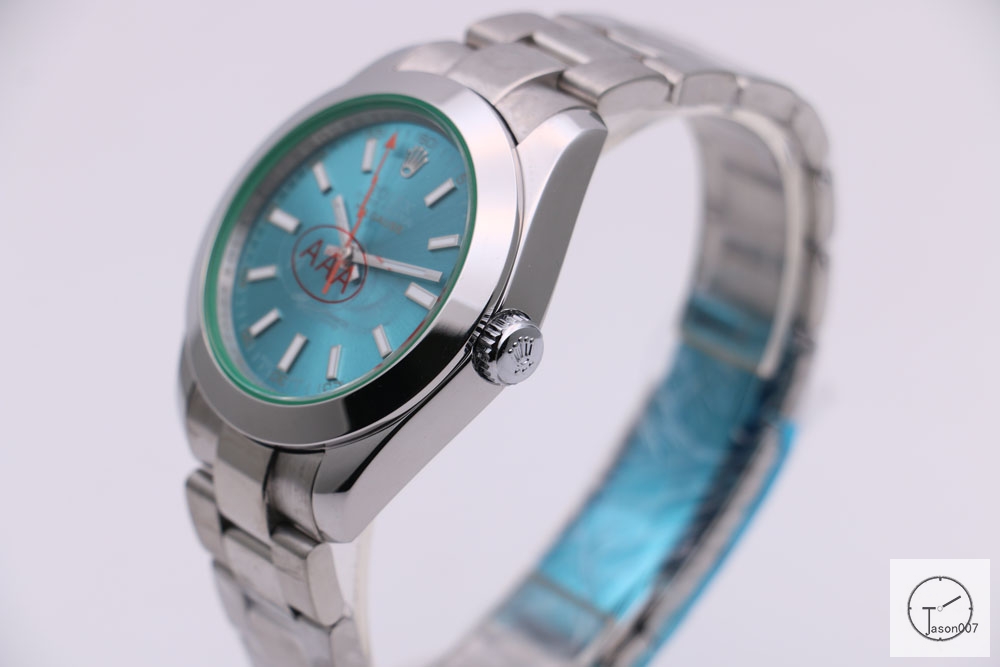 Rolex Milgauss Z Blue Dial 116400GV Watch Automatic Movement Green Crystal Watch MintAAYZ163081679480