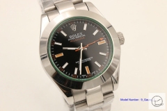 Rolex Milgauss 116400GV Black Dial Watch Automatic Movement Green Crystal Watch MintAAYZ162981679430