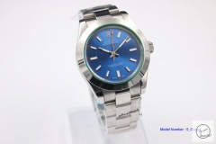 Rolex Milgauss 116400GV Z-Blue Dial Watch Automatic Movement Green Crystal Watch MintAAYZ162581679430