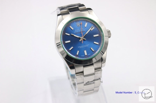 Rolex Milgauss 116400GV Z-Blue Dial Watch Automatic Movement Green Crystal Watch MintAAYZ162581679430