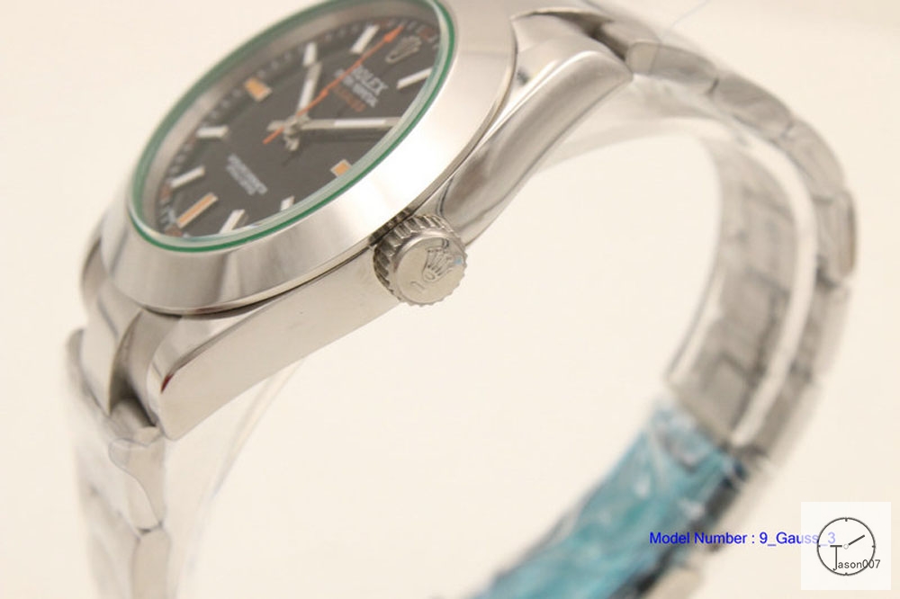 Rolex Milgauss 116400GV Black Dial Watch Automatic Movement Green Crystal Watch MintAAYZ162981679430