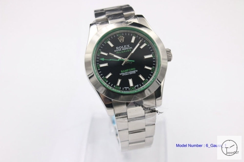 Rolex Milgauss 116400GV Green Inner Dial Watch Automatic Movement Green Crystal Watch MintAAYZ162681679430