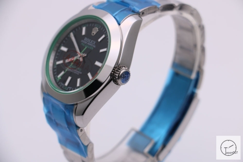 Rolex Milgauss Black Dial 116400GV Watch Automatic Movement Green Crystal Watch MintAAYZ163381679480
