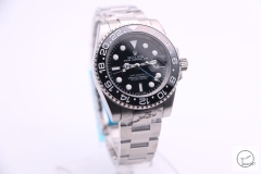 Rolex GMT-Master II Black Ceramic Bezel Black Dial Oyster steel Men's Watch 116710LN AAYZ259181679450