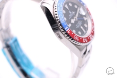 Rolex GMT-Master II Blue Red Bezel Black Dial Oyster steel Men's Watch 116710LN AAYZ259281679450