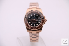 Rolex GMT-Master II Root Beer In Rolesor & Everose Gold Automatic Movement Oyster Band AAYZ261681679490