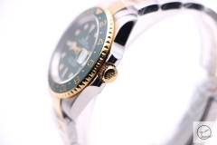 ROLEX GMT MASTER II TWO-TONE Gold Ceramic Bezel Green Dial 116713 Automatic Movement Oyster Band AAYZ261181679470