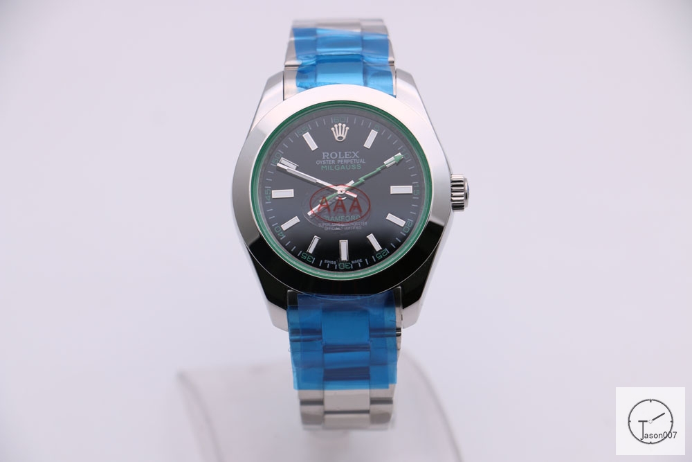 Rolex Milgauss Black Dial 116400GV Watch Automatic Movement Green Crystal Watch MintAAYZ163381679480