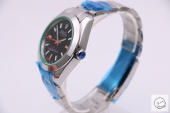 Rolex Milgauss Black Dial 116400GV Watch Automatic Movement Green Crystal Watch MintAAYZ163981679480